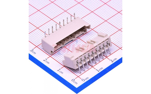 XA2.5mm彎插米色9P