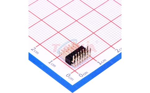 1.27mm雙排90度2×7P