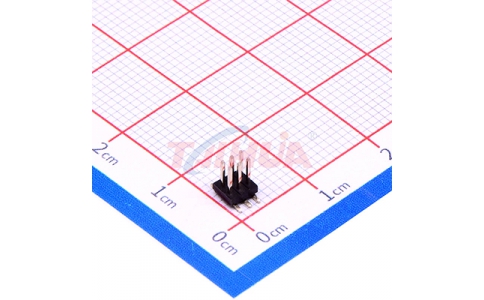 1.27mm雙排立貼2×3P