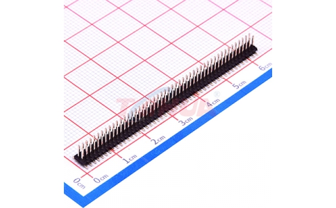 1.27mm雙排立貼2×48P